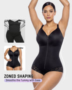 Formgebender Body mit Reißverschluss