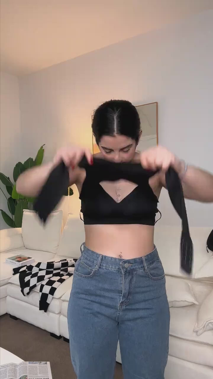 Soutien-gorge de maintien sans armatures avec fermeture à l'avant pour un confort au quotidien